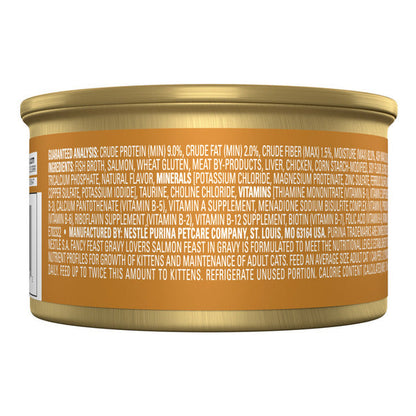 Purina Fancy Feast Gravy Lovers Salmon Feast in Gravy Gourmet Cat Food