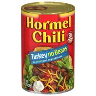 Hormel Chili Turkey No Beans, 15 OZ️  DestGlow
