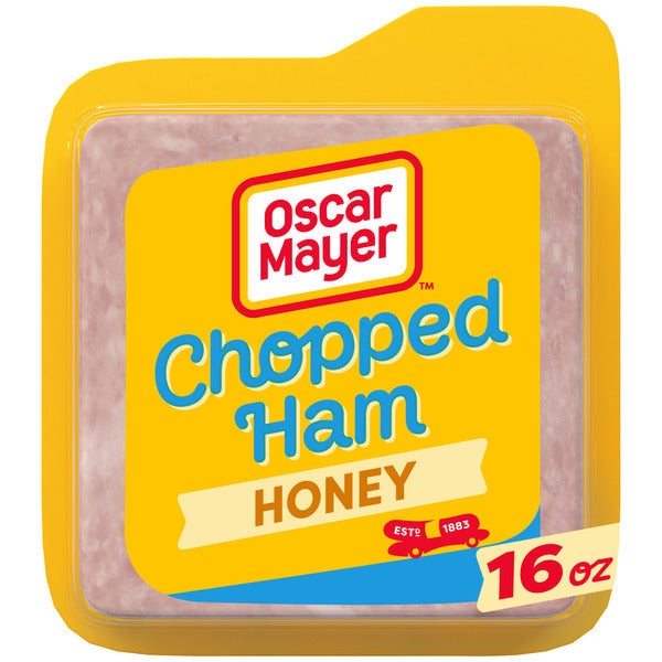 Oscar Mayer Honey Chopped Ham &amp; Water Product Sliced Deli Sandwich Lunch Meat