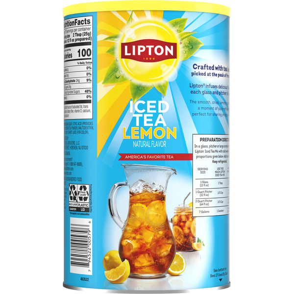 Lipton Lemon Iced Tea  DestGlow