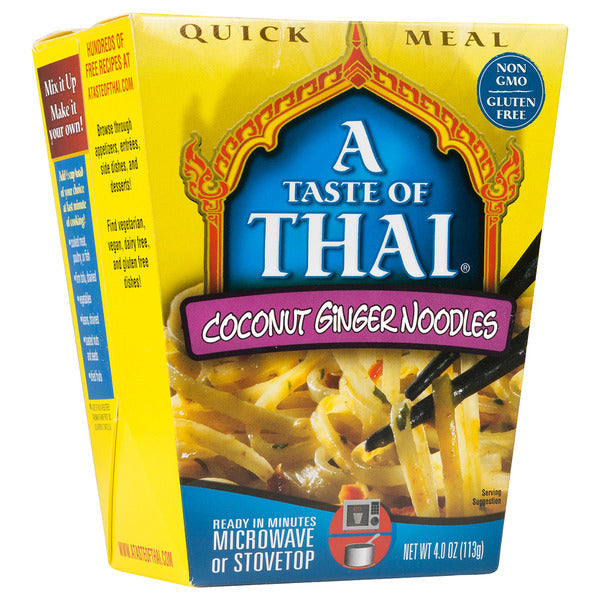 A Taste of Thai Coconut Ginger Noodles Quick Meal  DestGlow
