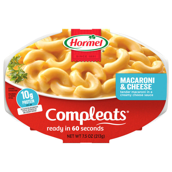 Hormel COMPLEATS Macaroni &amp; Cheese, 7.5 OZ  DestGlow