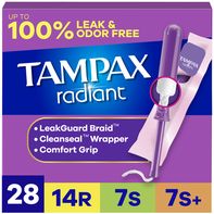 TAMPAX Radiant Tampons Multipack, with LeakGuard B...
️  DestGlow