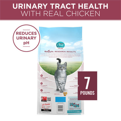 Purina ONE High Protein Dry Cat Food, +Plus Urinary Tract Health Formula