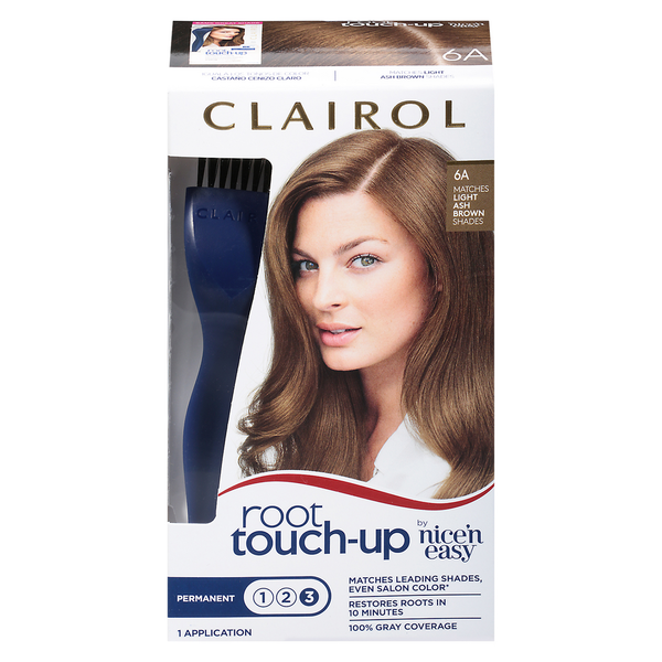 Clairol Permanent Hair Color, Light Ash Brown Shades 6A  DestGlow