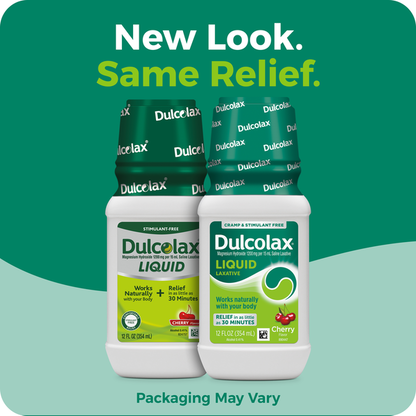 Dulcolax Liquid Laxative for Constipation Relief, Cherry