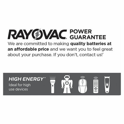 Rayovac High Energy Aaa 1.5v Alkaline Batteries