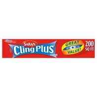 Saran Cling Plus® Clear Plastic Wrap️  DestGlow