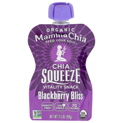 Mamma Chia Blackberry Bliss Chia Squeeze