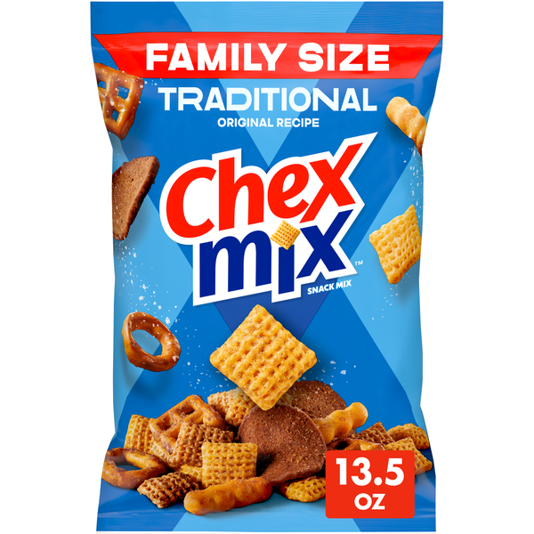 Chex Mix Traditional Original Recipe Family Size Snack Mix