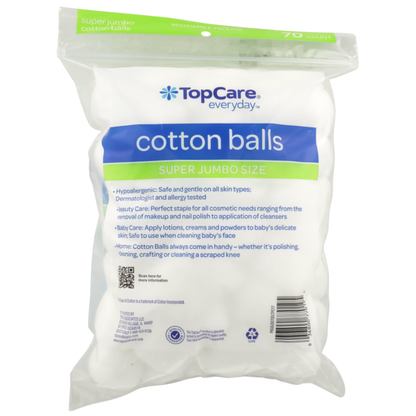 TopCare Super Jumbo Size Cotton Balls