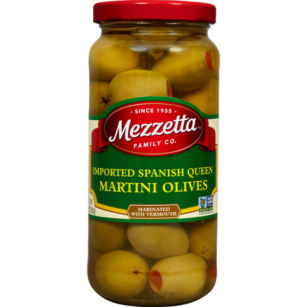 Mezzetta Imported Spanish Queen Martini Olives  DestGlow