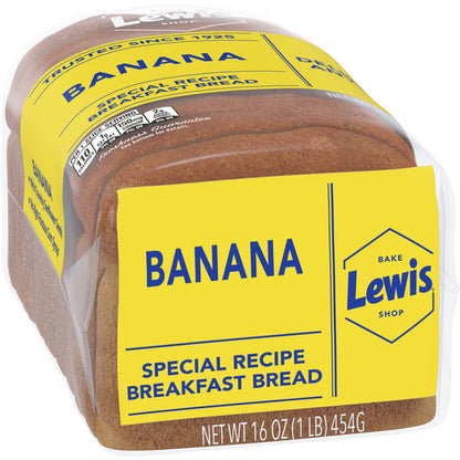 Lewis Bake Shop Banana Breakfast Bread