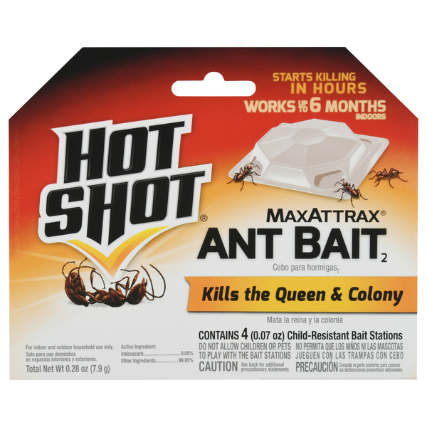 Hot Shot Ant Bait2, Bait Stations  DestGlow