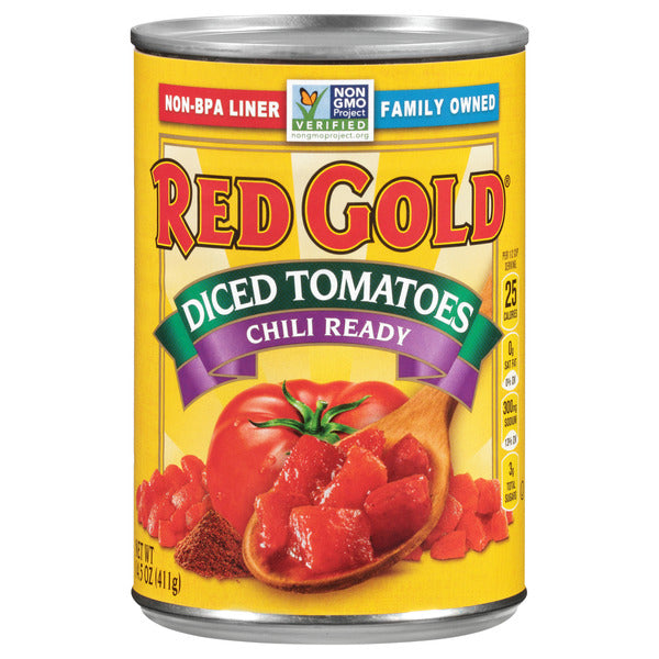 Red Gold Chili Ready Diced Tomatoes  DestGlow