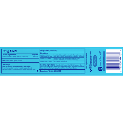 Colgate Toothpaste, Fluoride, Anticavity, Effervescent Mint