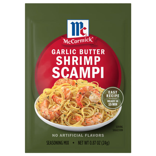 McCormick Garlic Butter Shrimp Scampi  DestGlow