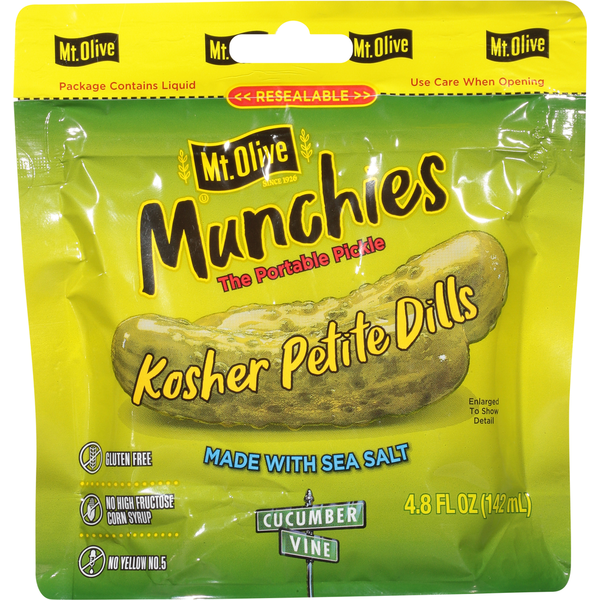 Mt. Olive Pickles, Kosher Petite Dills  DestGlow