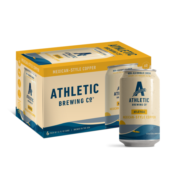 Athletic Brewing Co. Non-Alcoholic Cerveza Atletica, Light Copper  DestGlow