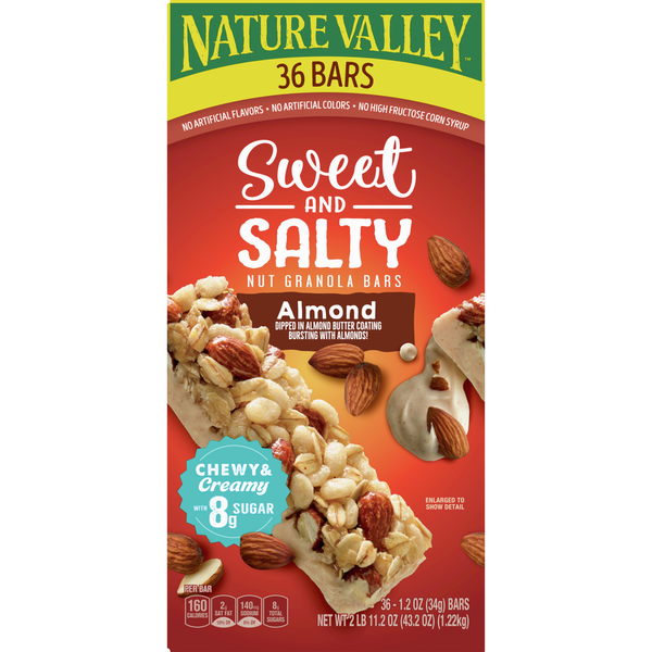 Nature Valley Almond Sweet and Salty Granola Bars  DestGlow