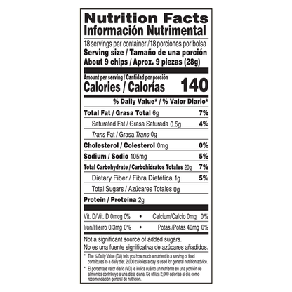 SANTITAS White Corn Value Size Tortilla Chips  DestGlow
