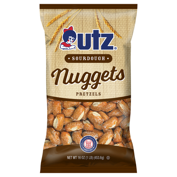 Utz Pretzels, Sourdough, Nuggets  DestGlow