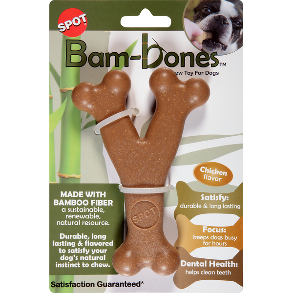 SPOT Chew Toy for Dogs, Chicken Flavor  DestGlow