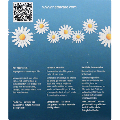 Natracare Pads, Ultra, Regular, Organic