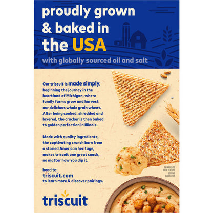 TRISCUIT Organic Original Thin Crisps Crackers