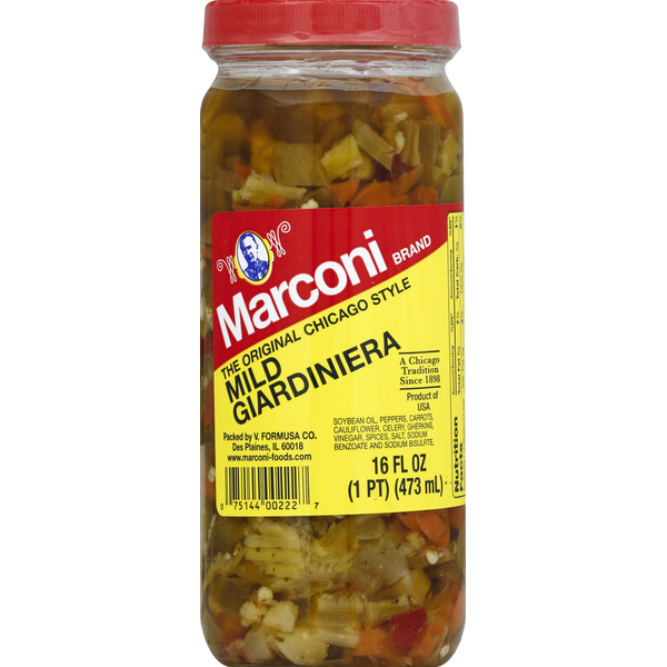 Marconi Brand Giardiniera, Mild  DestGlow