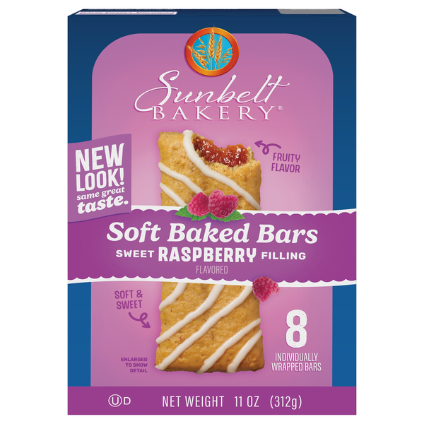 Sunbelt Bakery Soft Raspberry Baked Bars  DestGlow