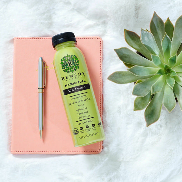 Remedy Organics Matcha Fuel Plant Based Protein, Ready-to-Drink  DestGlow