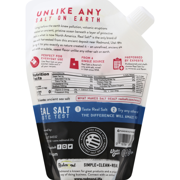 Redmond Sea Salt, Ancient, Coarse  DestGlow