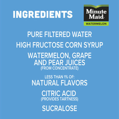 Minute Maid Watermelon Juice Drink Carton