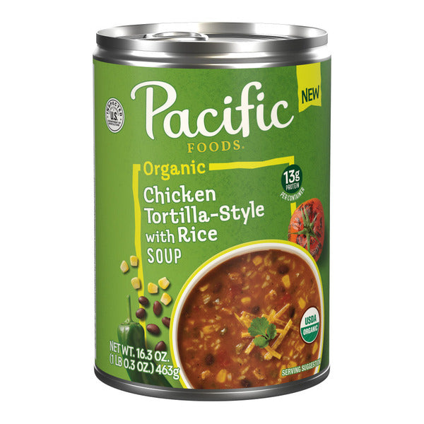 Pacific Foods Organic Chicken Tortilla Soup  DestGlow