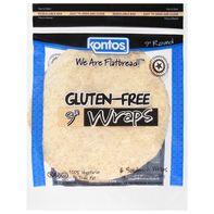 Kontos Wraps, Sandwich, Gluten-Free, Round, 9 Inch️  DestGlow