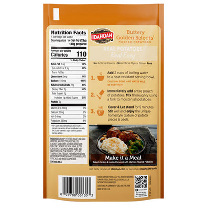 Idahoan® Buttery Golden Selects® Mashed Potatoes