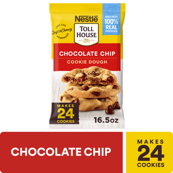 Toll House Chocolate Chip Cookie Dough  DestGlow