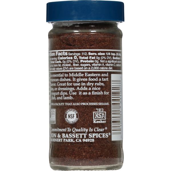 Morton &amp; Bassett Spices Sumac  DestGlow