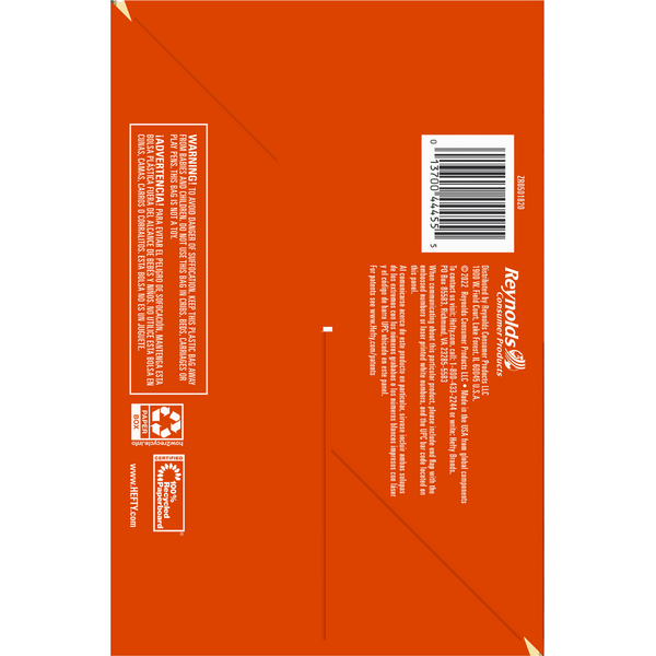 Hefty Load &amp; Carry Contractor Extra Large Flap Tie Bags