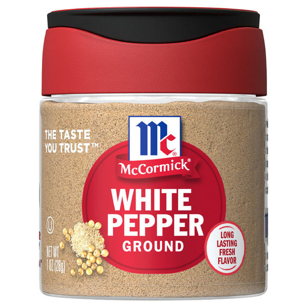 McCormick Ground White Pepper  DestGlow