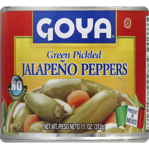 Goya Jalapeno Peppers, Green Pickled  DestGlow