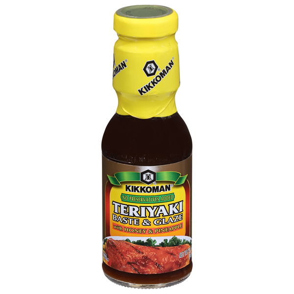 Kikkoman Baste &amp; Glaze, with Honey &amp; Pineapple, Teriyaki  DestGlow