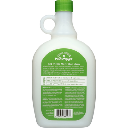 Village Naturals Bath Shoppe White Tea + Jasmine Milk Bath with Shea Butter