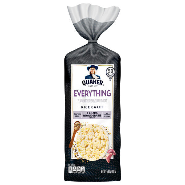 Quaker Everything Rice Cakes  DestGlow