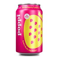 Poppi Prebiotic Soda, Strawberry Lemon️  DestGlow