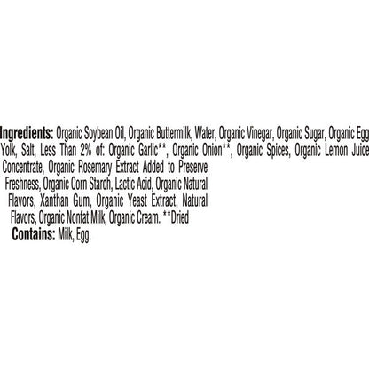 Hidden Valley Organic Ranch Condiment and Dressing