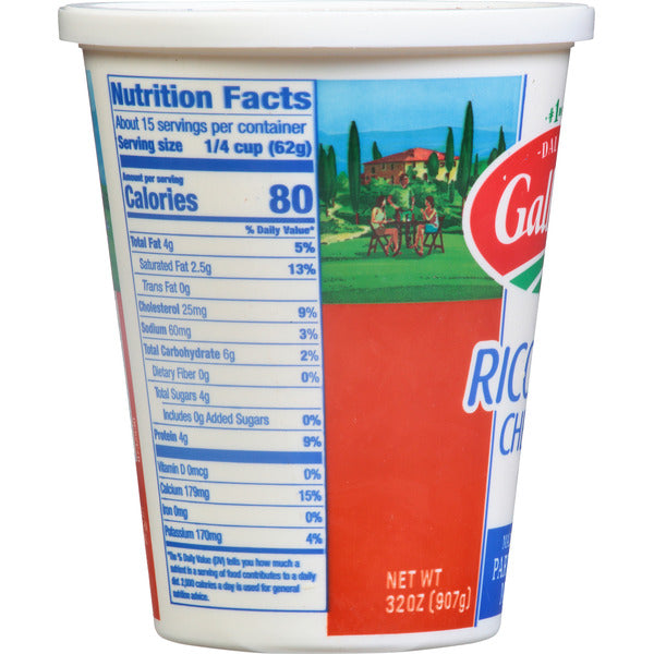 Galbani Part Skim Ricotta Cheese  DestGlow