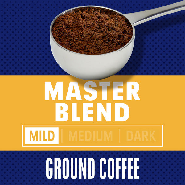 Maxwell House Master Blend Light Roast Ground Coffee  DestGlow