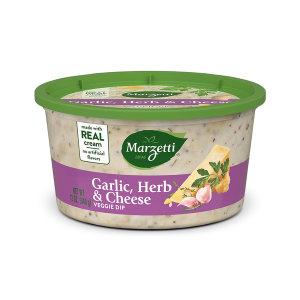 Marzetti Garlic, Herb &amp; Cheese Veggie Dip, 12 fl. oz. Tub  DestGlow